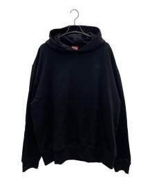 DIESEL（ディーゼル）の古着「プルオーバーパーカー」｜ブラック