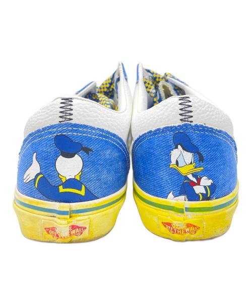 VANS（ヴァンズ）VANS (ヴァンズ) DISNEY (ディズニー) スニーカー ホワイト×イエロー×ブルー サイズ:30cmの古着・服飾アイテム