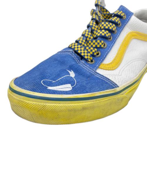 VANS（ヴァンズ）VANS (ヴァンズ) DISNEY (ディズニー) スニーカー ホワイト×イエロー×ブルー サイズ:30cmの古着・服飾アイテム