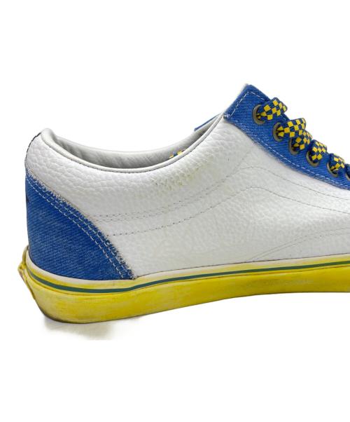 VANS（ヴァンズ）VANS (ヴァンズ) DISNEY (ディズニー) スニーカー ホワイト×イエロー×ブルー サイズ:30cmの古着・服飾アイテム