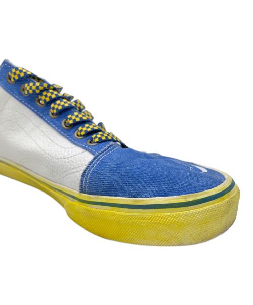 VANS（ヴァンズ）VANS (ヴァンズ) DISNEY (ディズニー) スニーカー ホワイト×イエロー×ブルー サイズ:30cmの古着・服飾アイテム