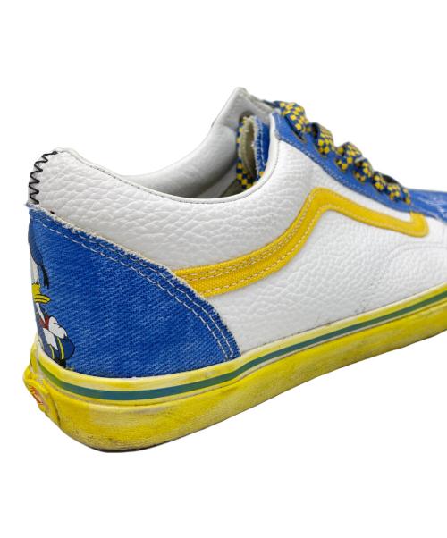 VANS（ヴァンズ）VANS (ヴァンズ) DISNEY (ディズニー) スニーカー ホワイト×イエロー×ブルー サイズ:30cmの古着・服飾アイテム