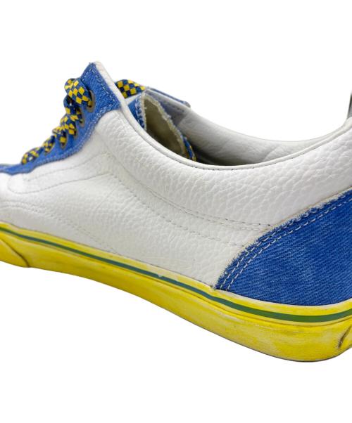 VANS（ヴァンズ）VANS (ヴァンズ) DISNEY (ディズニー) スニーカー ホワイト×イエロー×ブルー サイズ:30cmの古着・服飾アイテム