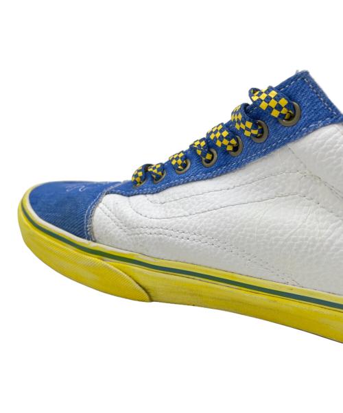 VANS（ヴァンズ）VANS (ヴァンズ) DISNEY (ディズニー) スニーカー ホワイト×イエロー×ブルー サイズ:30cmの古着・服飾アイテム