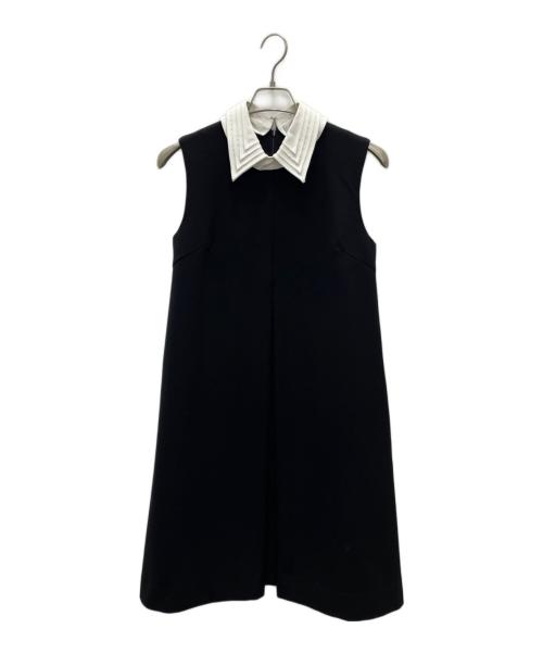 CELFORD（セルフォード）CELFORD (セルフォード) ノースリーブ・キャミソールワンピース ブラック サイズ:36の古着・服飾アイテム