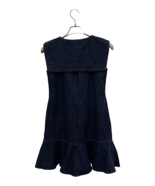 furfur（ファーファー）furfur (ファーファー) ノースリーブ・キャミソールワンピース ネイビー サイズ:ONESIZEの古着・服飾アイテム