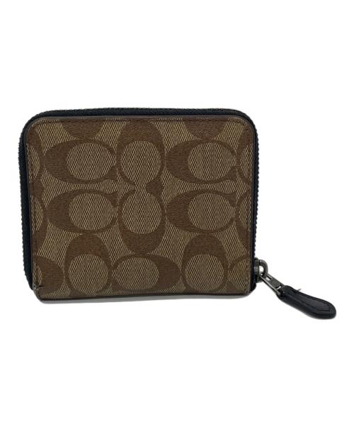 COACH（コーチ）COACH (コーチ) 2つ折り財布 ブラウンの古着・服飾アイテム