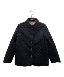 BURBERRY LONDON（バーバリーロンドン）の古着「裏ノバチェック柄キルティングジャケット」｜ブラック