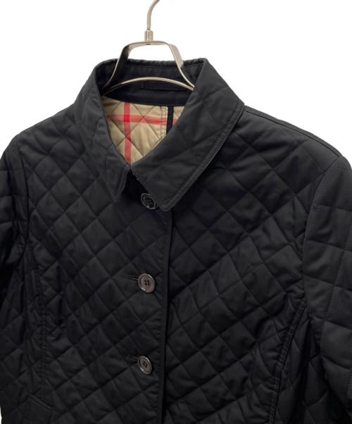 BURBERRY LONDON（バーバリーロンドン）BURBERRY LONDON (バーバリーロンドン) 裏ノバチェック柄キルティングジャケット ブラック サイズ:48の古着・服飾アイテム