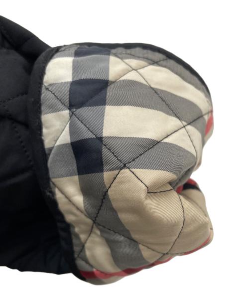 BURBERRY LONDON（バーバリーロンドン）BURBERRY LONDON (バーバリーロンドン) 裏ノバチェック柄キルティングジャケット ブラック サイズ:48の古着・服飾アイテム