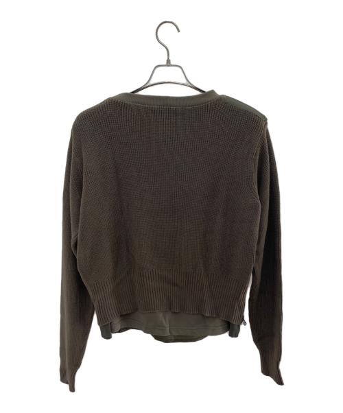 LA SUD（ラッシュド）LA SUD (ラッシュド) 厚手ニット カーキ サイズ:Fの古着・服飾アイテム