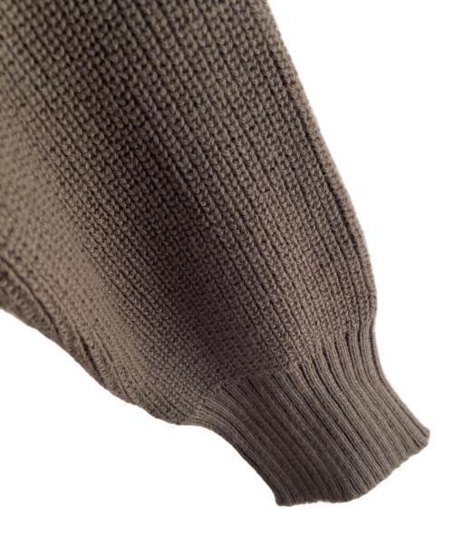 LA SUD（ラッシュド）LA SUD (ラッシュド) 厚手ニット カーキ サイズ:Fの古着・服飾アイテム