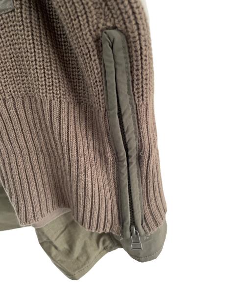 LA SUD（ラッシュド）LA SUD (ラッシュド) 厚手ニット カーキ サイズ:Fの古着・服飾アイテム