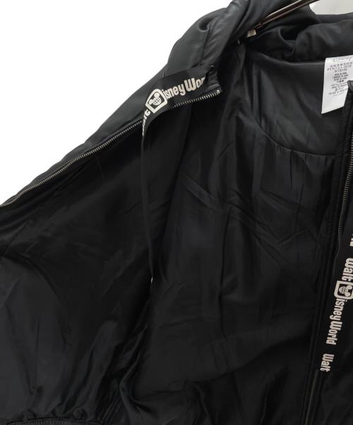 DISNEY（ディズニー）DISNEY (ディズニー) 中綿ジャケット ブラック サイズ:6Lの古着・服飾アイテム