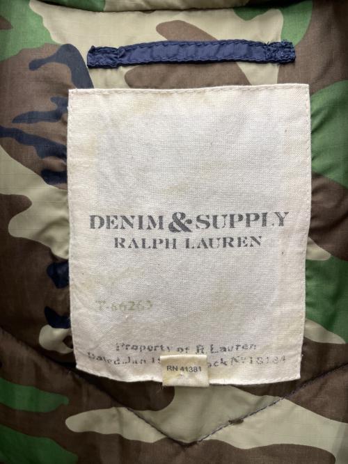 Denim & Supply Ralph Lauren（デニム＆サプライ ラルフローレン）Denim & Supply Ralph Lauren (デニム＆サプライ ラルフローレン) ダウンジャケット ネイビー サイズ:XSの古着・服飾アイテム