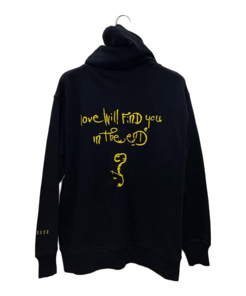 allaround（オールアラウンド）allaround (オールアラウンド) パーカー ブラック サイズ:XLの古着・服飾アイテム
