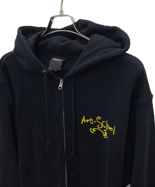 allaround（オールアラウンド）allaround (オールアラウンド) パーカー ブラック サイズ:XLの古着・服飾アイテム