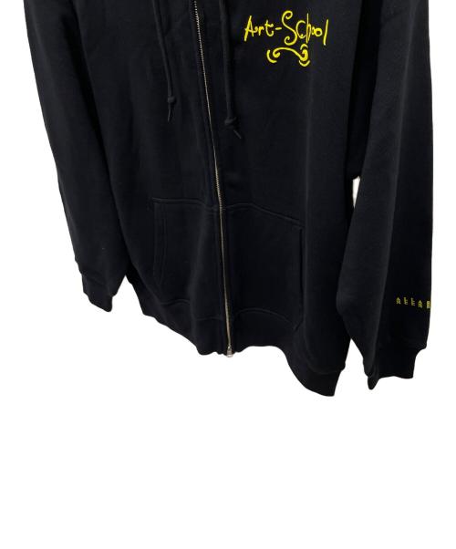 allaround（オールアラウンド）allaround (オールアラウンド) パーカー ブラック サイズ:XLの古着・服飾アイテム