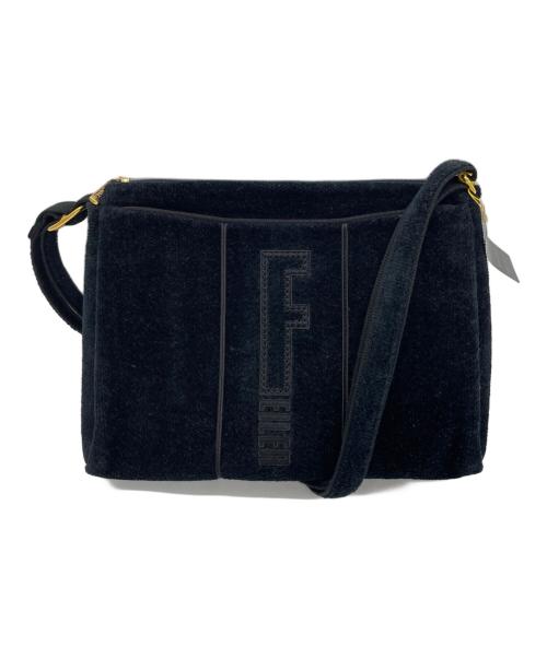 FEILER（フェイラー）FEILER (フェイラー) ショルダーバッグ ブラックの古着・服飾アイテム
