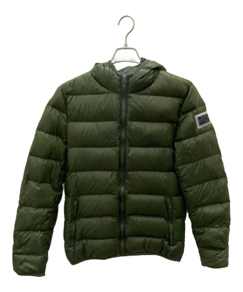 DIESEL（ディーゼル）DIESEL (ディーゼル) ダウンジャケット グリーン サイズ:Sの古着・服飾アイテム