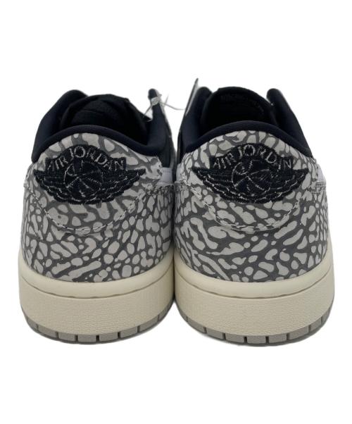 NIKE（ナイキ）NIKE (ナイキ) Air Jordan 1 Retro Low OG グレー×ブラック サイズ:26 未使用品の古着・服飾アイテム