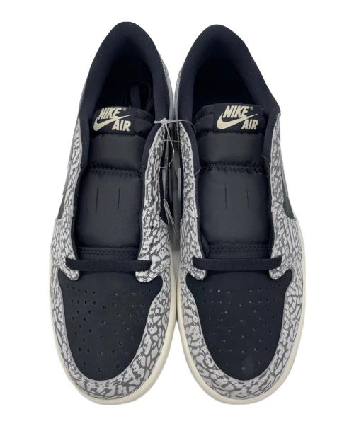 NIKE（ナイキ）NIKE (ナイキ) Air Jordan 1 Retro Low OG グレー×ブラック サイズ:26 未使用品の古着・服飾アイテム