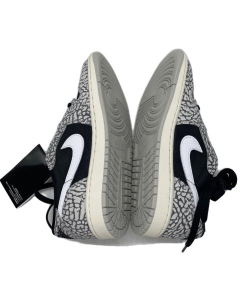 NIKE（ナイキ）NIKE (ナイキ) Air Jordan 1 Retro Low OG グレー×ブラック サイズ:26 未使用品の古着・服飾アイテム