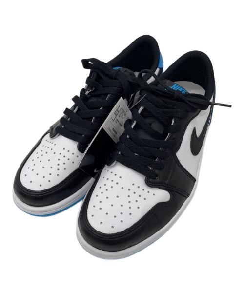 NIKE（ナイキ）NIKE (ナイキ) Air Jordan 1 RETRO LOW OG ホワイト×ブルー サイズ:26 未使用品の古着・服飾アイテム