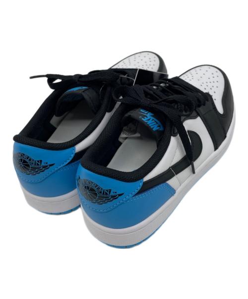 NIKE（ナイキ）NIKE (ナイキ) Air Jordan 1 RETRO LOW OG ホワイト×ブルー サイズ:26 未使用品の古着・服飾アイテム