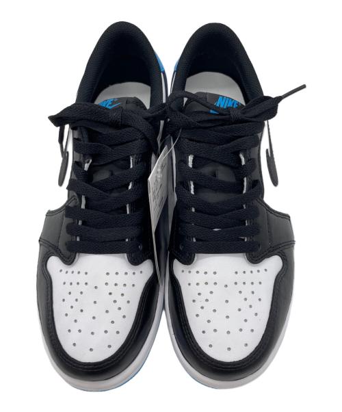 NIKE（ナイキ）NIKE (ナイキ) Air Jordan 1 RETRO LOW OG ホワイト×ブルー サイズ:26 未使用品の古着・服飾アイテム