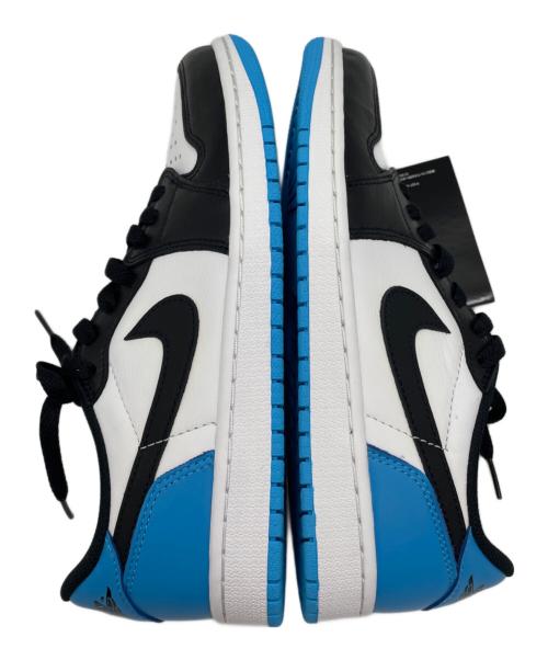 NIKE（ナイキ）NIKE (ナイキ) Air Jordan 1 RETRO LOW OG ホワイト×ブルー サイズ:26 未使用品の古着・服飾アイテム