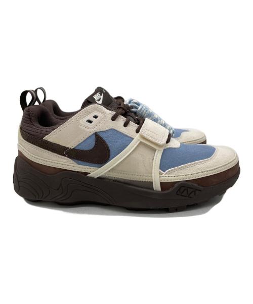 NIKE（ナイキ）NIKE (ナイキ) Travis Scott (トラヴィススコット) Zoom Field Jaxx ペールアイボリー アンド レチェブルー サイズ:26 未使用品の古着・服飾アイテム