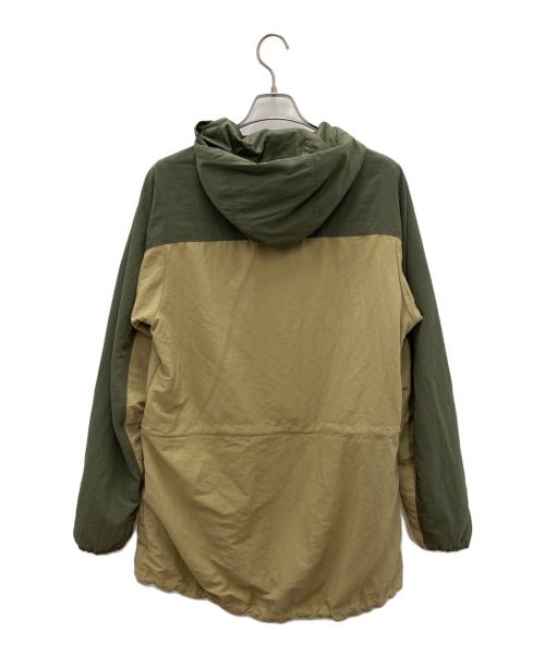 Patagonia（パタゴニア）Patagonia (パタゴニア) リサイクルナイロンパーカー グリーン×ベージュ サイズ:Mの古着・服飾アイテム