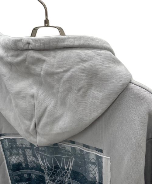 AIR JORDAN（エア ジョーダン）AIR JORDAN (エア ジョーダン) プルオーバーパーカー グレー サイズ:Lの古着・服飾アイテム