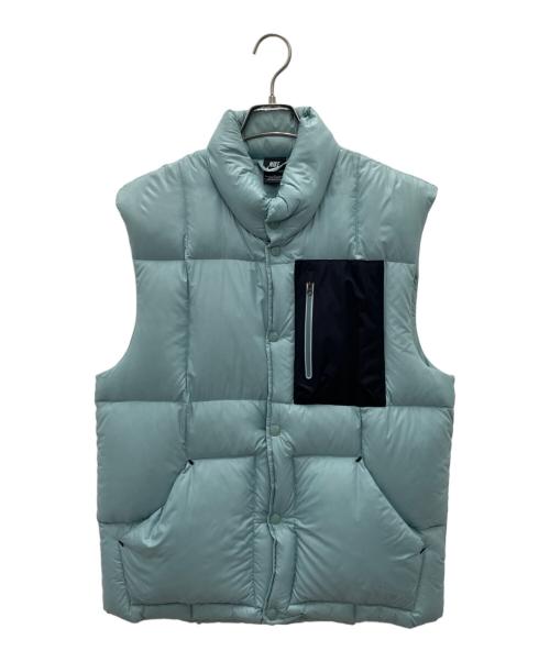NIKE（ナイキ）NIKE (ナイキ) ダウンベスト ブルー サイズ:Lの古着・服飾アイテム