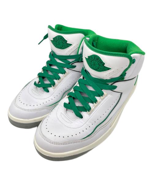 NIKE（ナイキ）NIKE (ナイキ) AIR JORDAN 2 RETRO ホワイト×グリーン サイズ:8 2/1の古着・服飾アイテム