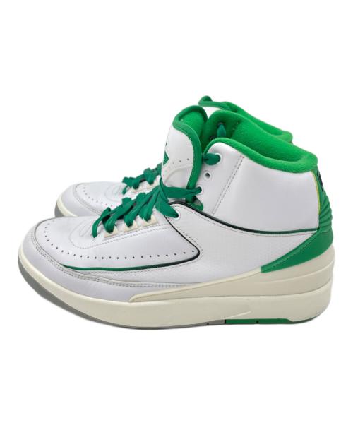 NIKE（ナイキ）NIKE (ナイキ) AIR JORDAN 2 RETRO ホワイト×グリーン サイズ:8 2/1の古着・服飾アイテム