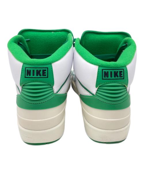 NIKE（ナイキ）NIKE (ナイキ) AIR JORDAN 2 RETRO ホワイト×グリーン サイズ:8 2/1の古着・服飾アイテム