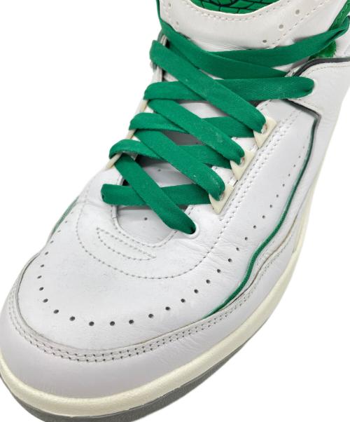 NIKE（ナイキ）NIKE (ナイキ) AIR JORDAN 2 RETRO ホワイト×グリーン サイズ:8 2/1の古着・服飾アイテム