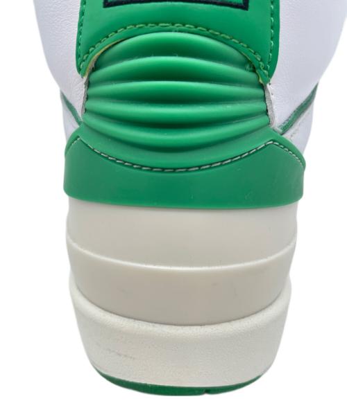 NIKE（ナイキ）NIKE (ナイキ) AIR JORDAN 2 RETRO ホワイト×グリーン サイズ:8 2/1の古着・服飾アイテム