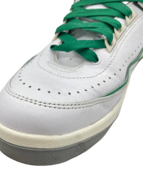 NIKE（ナイキ）NIKE (ナイキ) AIR JORDAN 2 RETRO ホワイト×グリーン サイズ:8 2/1の古着・服飾アイテム