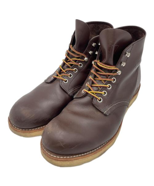 RED WING（レッドウィング）RED WING (レッドウィング) ワークブーツ ブラウン サイズ:9の古着・服飾アイテム