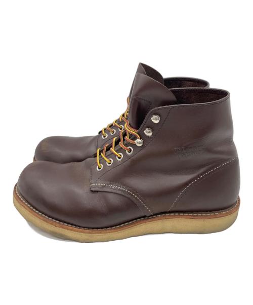 RED WING（レッドウィング）RED WING (レッドウィング) ワークブーツ ブラウン サイズ:9の古着・服飾アイテム