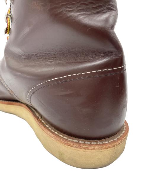 RED WING（レッドウィング）RED WING (レッドウィング) ワークブーツ ブラウン サイズ:9の古着・服飾アイテム