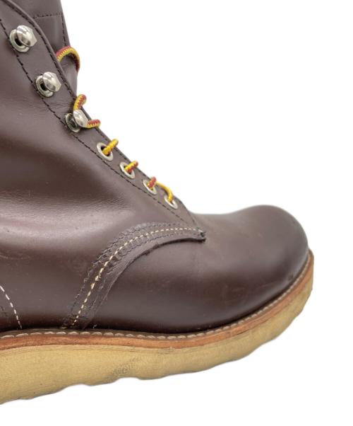 RED WING（レッドウィング）RED WING (レッドウィング) ワークブーツ ブラウン サイズ:9の古着・服飾アイテム
