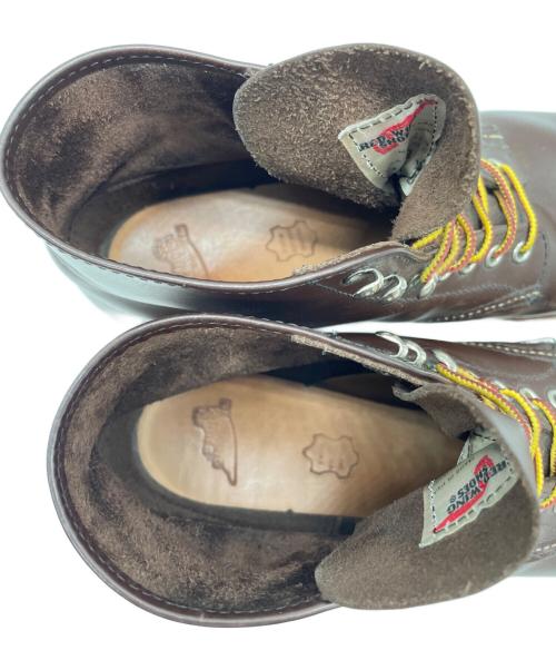 RED WING（レッドウィング）RED WING (レッドウィング) ワークブーツ ブラウン サイズ:9の古着・服飾アイテム
