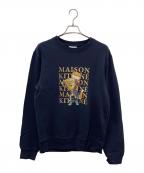 maison kitsuneメゾンキツネ）の古着「FOX CHAMPION REGULAR SWEATSHIRT」｜ネイビー