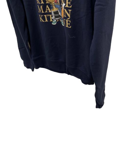 maison kitsune（メゾンキツネ）maison kitsune (メゾンキツネ) FOX CHAMPION REGULAR SWEATSHIRT ネイビー サイズ:Lの古着・服飾アイテム