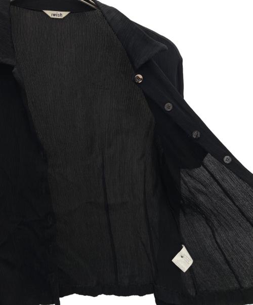 IWISH（アイウィッシュ）IWISH (アイウィッシュ) 長袖シャツ ブラック サイズ:Mの古着・服飾アイテム