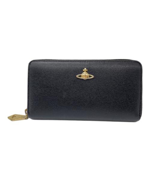 Vivienne Westwood（ヴィヴィアンウエストウッド）Vivienne Westwood (ヴィヴィアンウエストウッド) 長財布 ブラックの古着・服飾アイテム